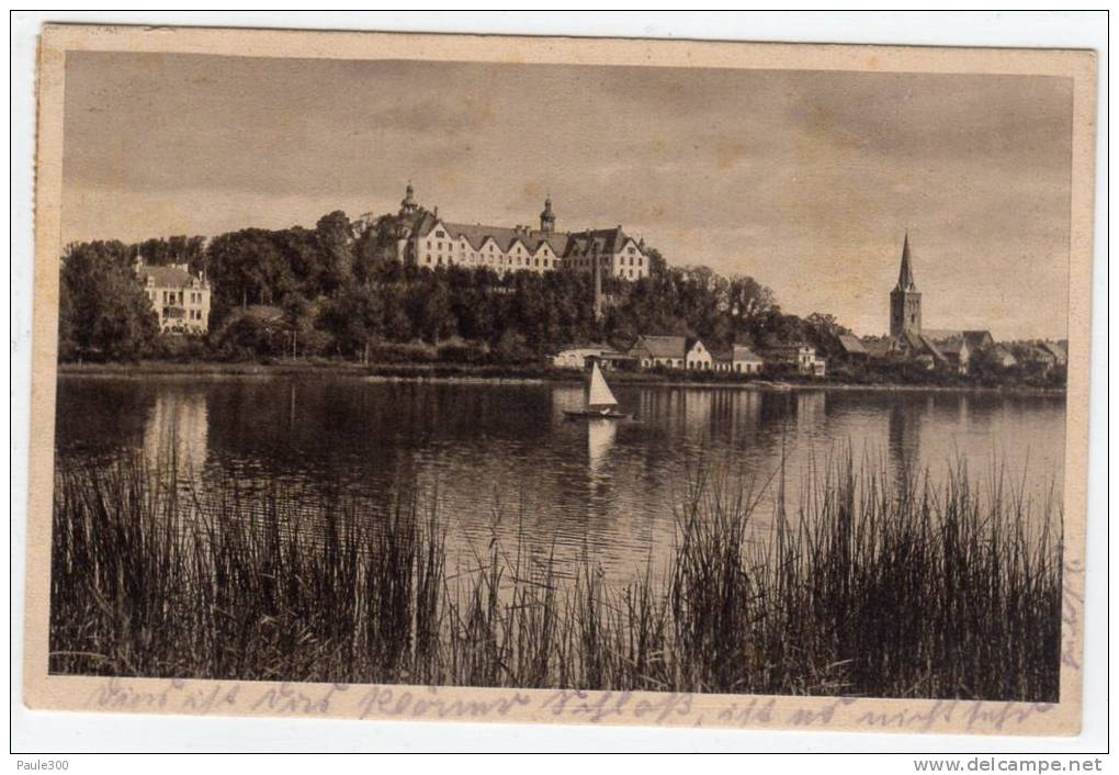 Plön - Panorama Mit Schloss - Plön