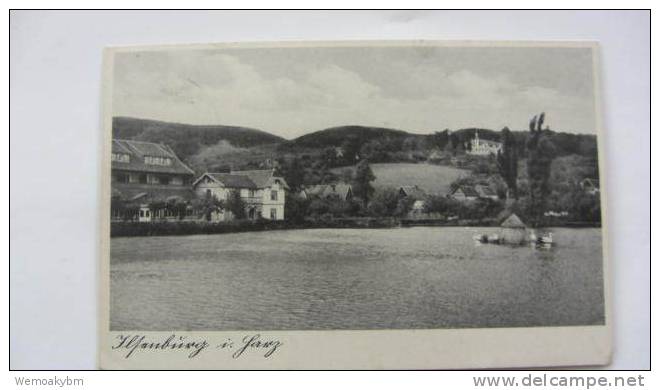 AK Ilsenburg Im Harz  Vom  14.8.38 - Ilsenburg