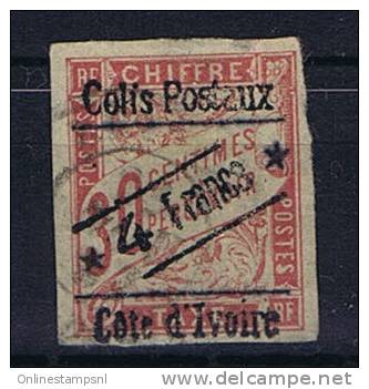 Cote D´Ivoire, Yv.nr.Colis Postaux 10 Used Obl - Usati