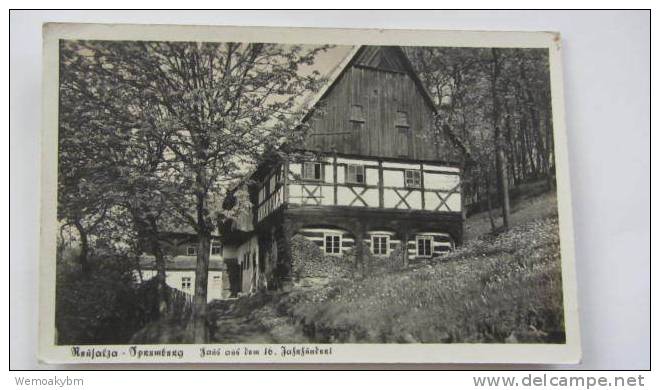 AK Neusalza Spremberg, Haus Aus Dem 16. Jahrhundert Vom  29.4.52 - Spremberg