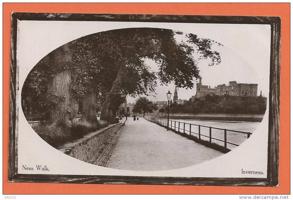 C0568 Inverness Ness Walk. Circulated In 1914 - Inverness-shire