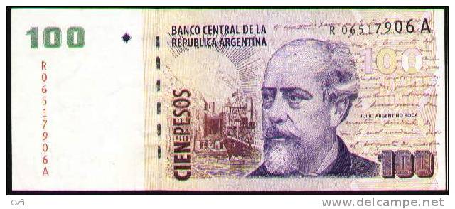 ARGENTINA 2005 - REPLACEMENT NOTE Of 100 PESOS JULIO A. ROCA - Argentina