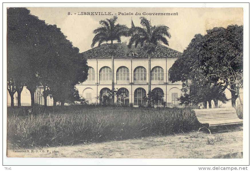 D10216 - Libreville - Palais Du Gouvernement - Gabun