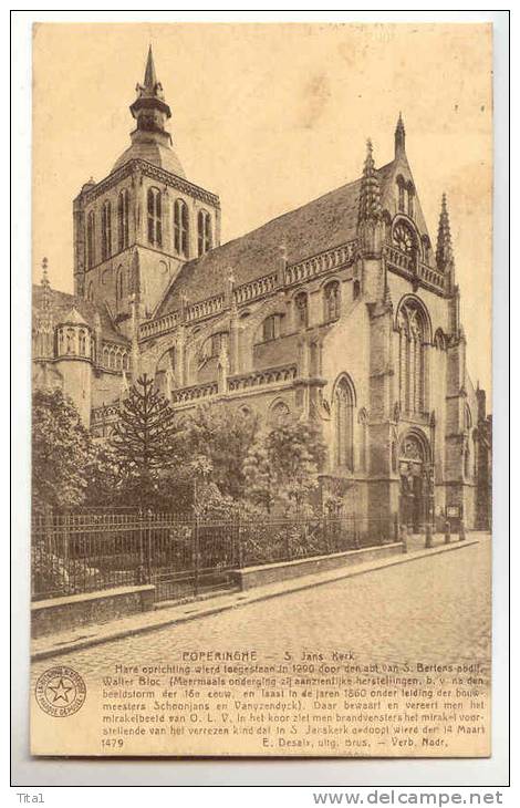 D10277 -Poperinghe - S; Jans Kerk - Poperinge