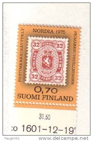 FINLANDE 1975 NORDIA YVERT N°727 NEUF MNH** - Neufs
