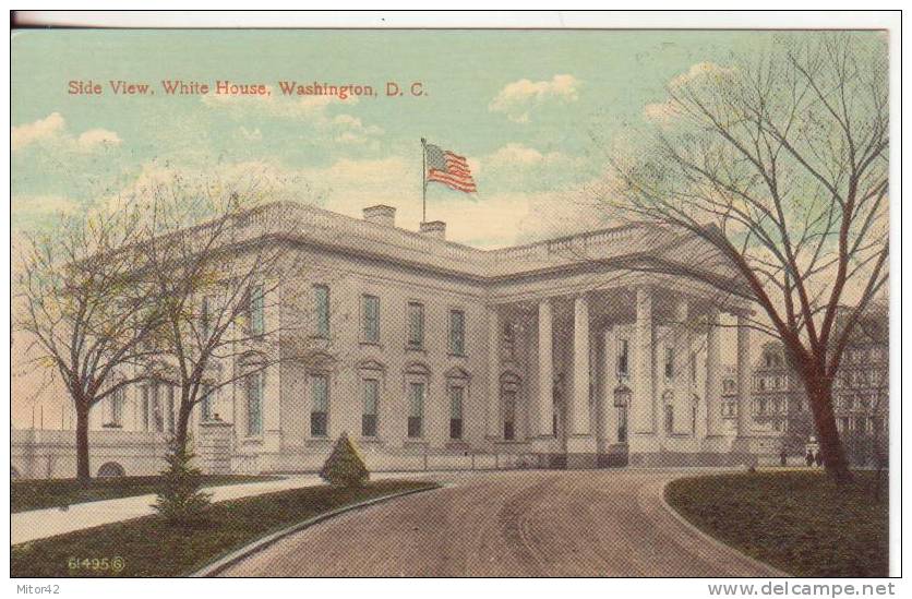 45-U.S.A.-Stati Uniti-États Unis-North Carolina-Washington-Tema:Bandiere- Drapeaux-Flags-1900? - Wilmington