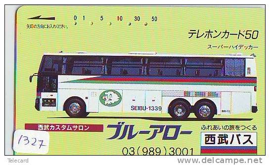 Télécarte Japon * BUS * Japan Phonecard * Auto * Car (1327) Voitures * Telefonkarte * - Cars