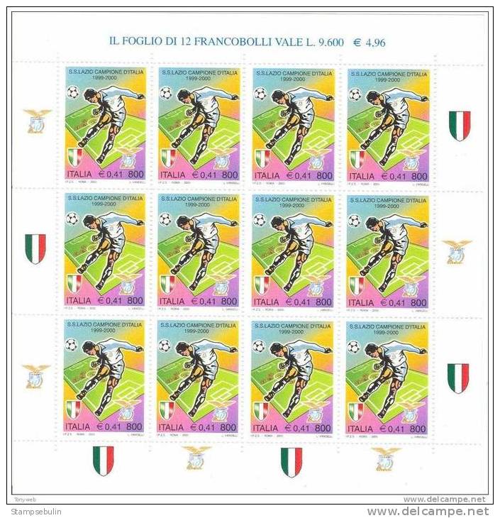 2000 MINIFOGLIO NUOVO LAZIO - Blocks & Sheetlets