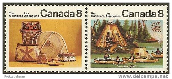 CANADA 1973 MNH Stamp(s) Algonkin Indians 519-520 #5612 - Unused Stamps