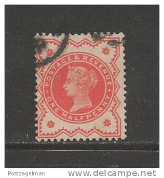 UNITED KINGDOM 1887 Used Stamp Victoria 1/2d Orange-red Nr. 86 - Used Stamps