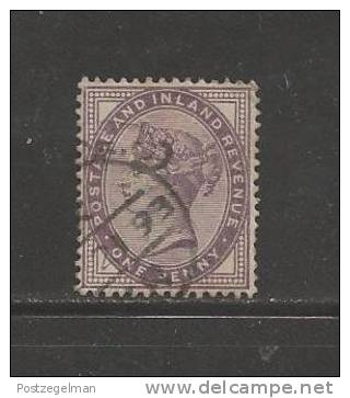 UNITED KINGDOM 1881 Used Stamp Victoria 1p Violet Nr. 65 - Used Stamps