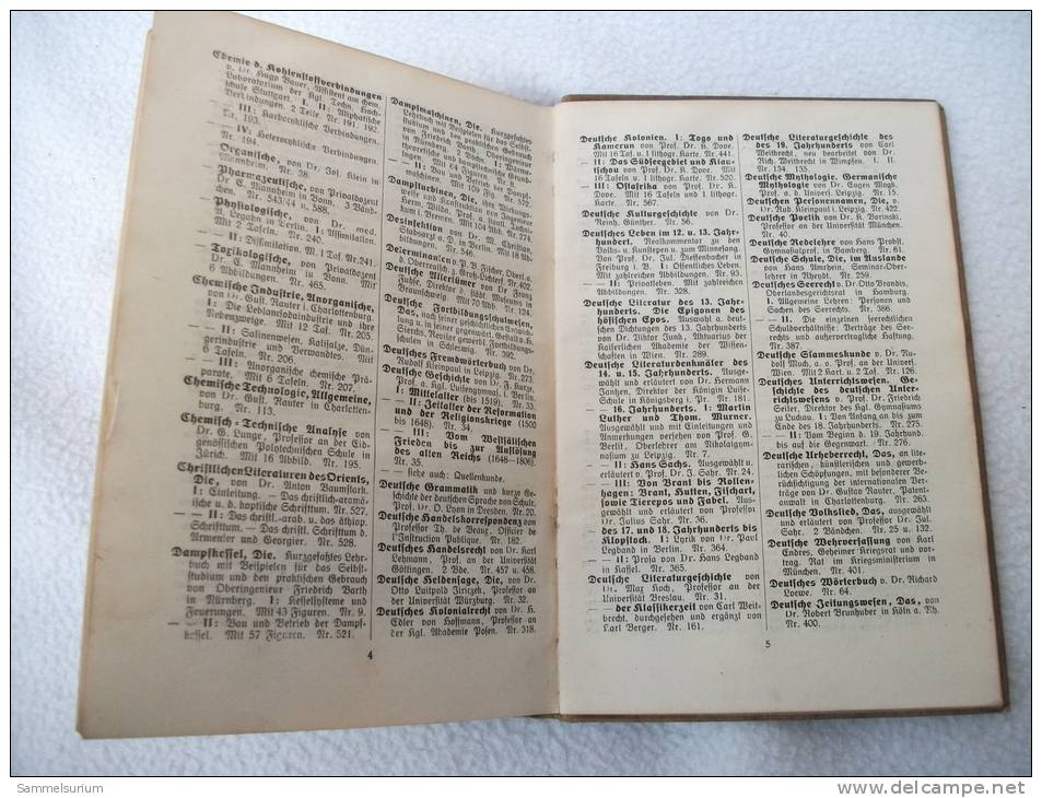 "Elektrotechnik" Einführung In Die Starkstromtechnik Prof. J. Hermann (Sammlung Göschen) 1912 - Technical