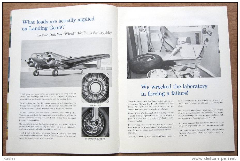 "Aviation Products" By Good Year 1955 - Collezioni