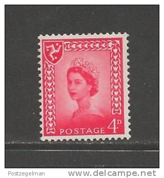UK Isle Of Man1969 Mint Never Used Stamps QE II 4d Red Nr. 7 - Unclassified