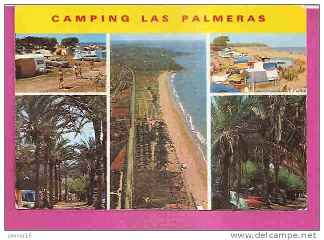PALMA DE MALLORCA   -    5 PUNTOS DE VISTA * CAMPING LAS PALMERAS  *    -   Ediciones : LA GOLONDRINA  N°596 - Mallorca