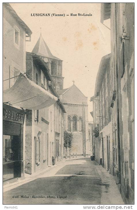 LUSIGNAN - Rue Saint Louis - Lusignan