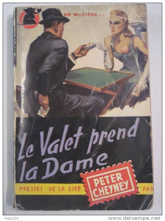 LE VALET PREND LA DAME Par PETER CHEYNEY  éditions PRESSES DE LA CITE - Presses De La Cité