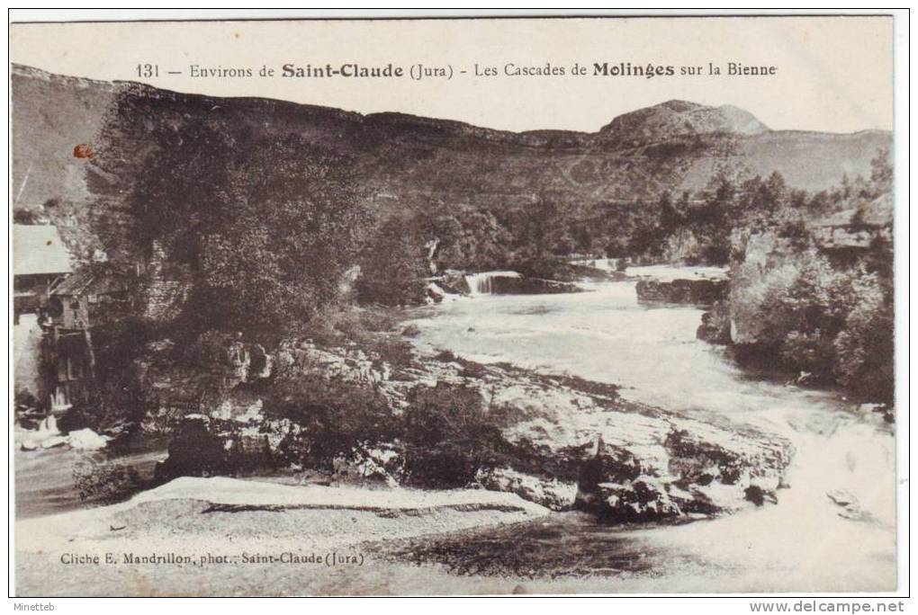 39 Les Cascades De  Molinges Sur La Bienne - Autres & Non Classés