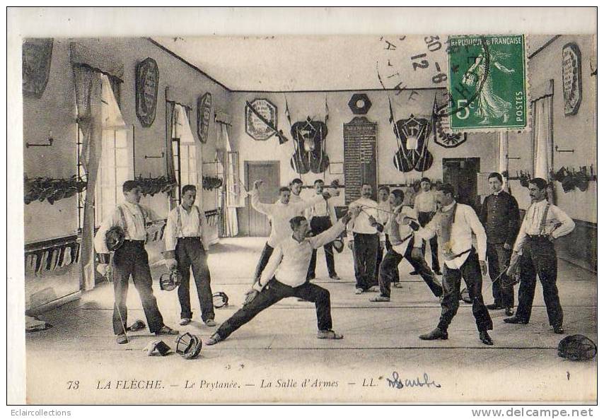 La Flèche  72    Le Prytanée  Escrime  Salle D'Armes  (voir Scan) - La Fleche