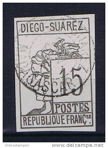 Diego-suarez  Yv Nr 8 Used Obl - Oblitérés