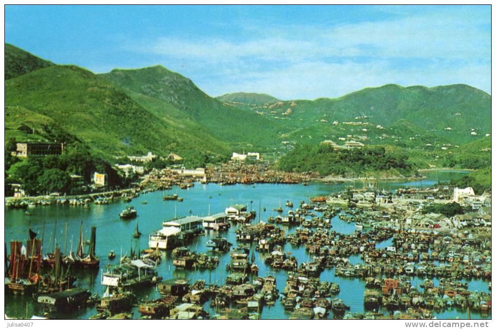 HONG KONG Vue Du Village De Pecheurs D'Aberdeen - China (Hongkong)