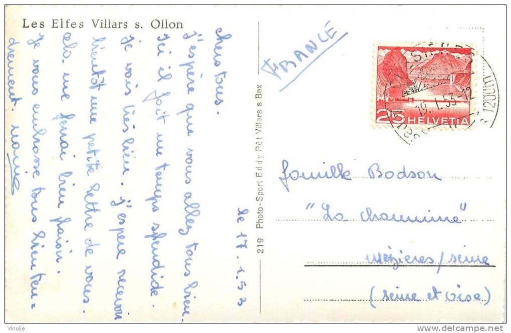 : Réf : S-12- 092   :  Villars Sur Ollon - Ollon