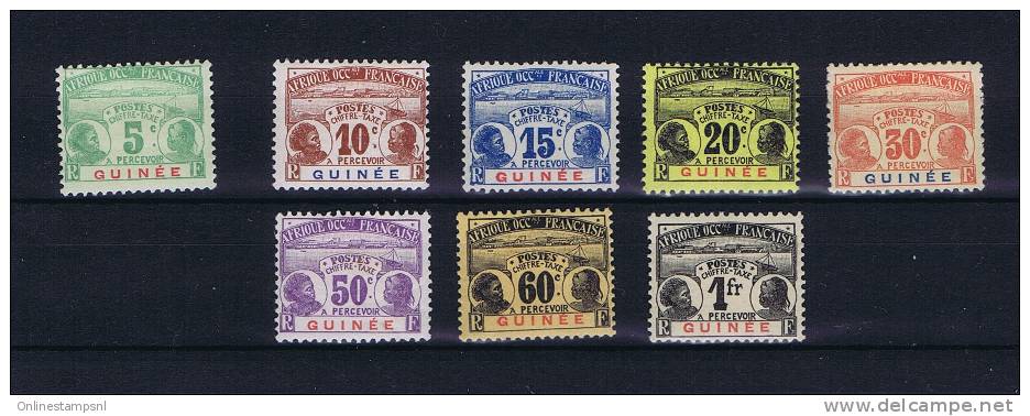 Guinee  YV  Nr Timbre Tax  8 -15 MH/* - Unused Stamps
