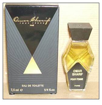 Miniature OMAR SHARIF - Miniatures Womens' Fragrances (in Box)