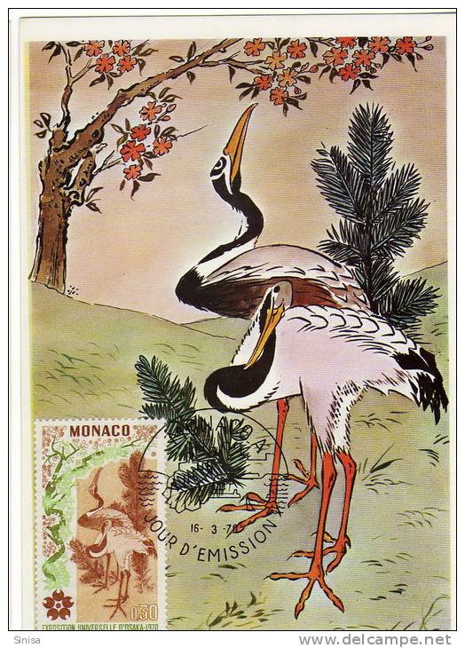 Monaco / Maximum Cards / Animals / Birds - Maximum Cards