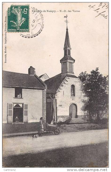 CHAPELLE DE NAMPTY NOTRE-DAME DES VERTUS 80 SOMME - Autres & Non Classés