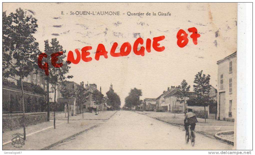 95 -  SAINT OUEN L' AUMONE - ST OUEN- QUARTIER DE LA GIRAFE  FACTEUR - Saint-Ouen-l'Aumône