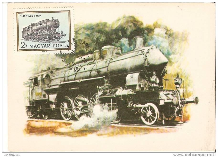 Hungary / Maxi Card / 301 - Treni