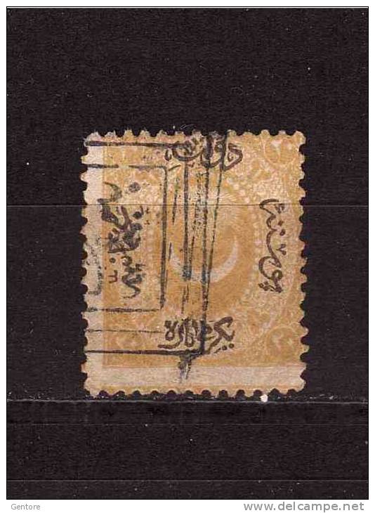 1865 TURKEY Halfmoon & Star  Unificato Cat.  N° 8  Fine Used - 1837-1914 Esmirna