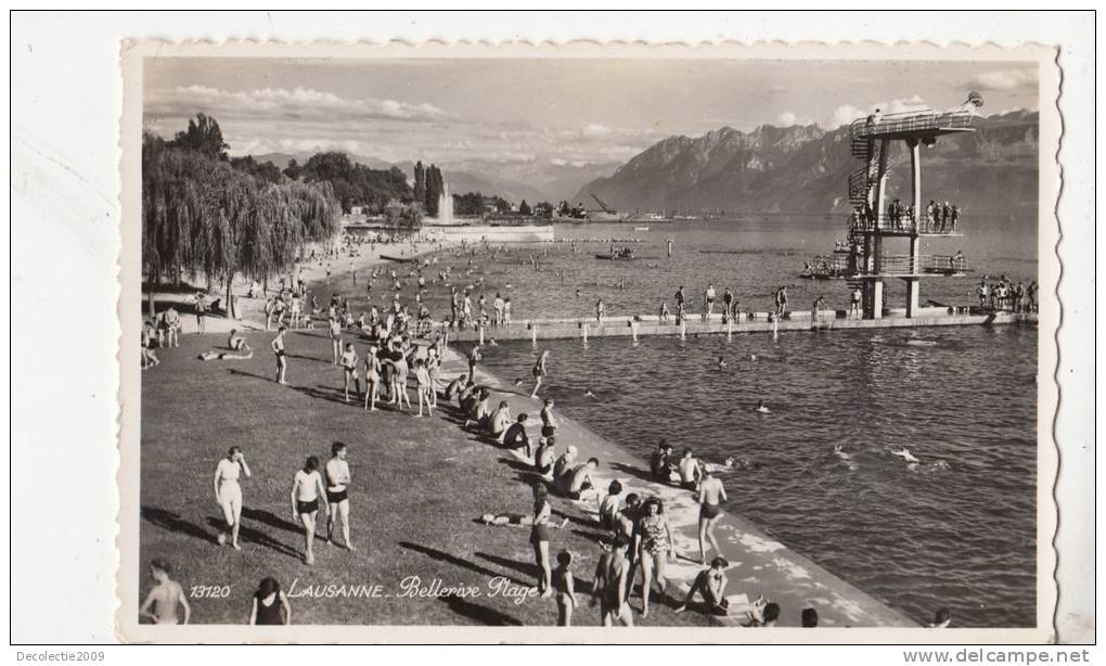 BR19627 Lausanne Bellerive Plage   2  Scans - Bellerive