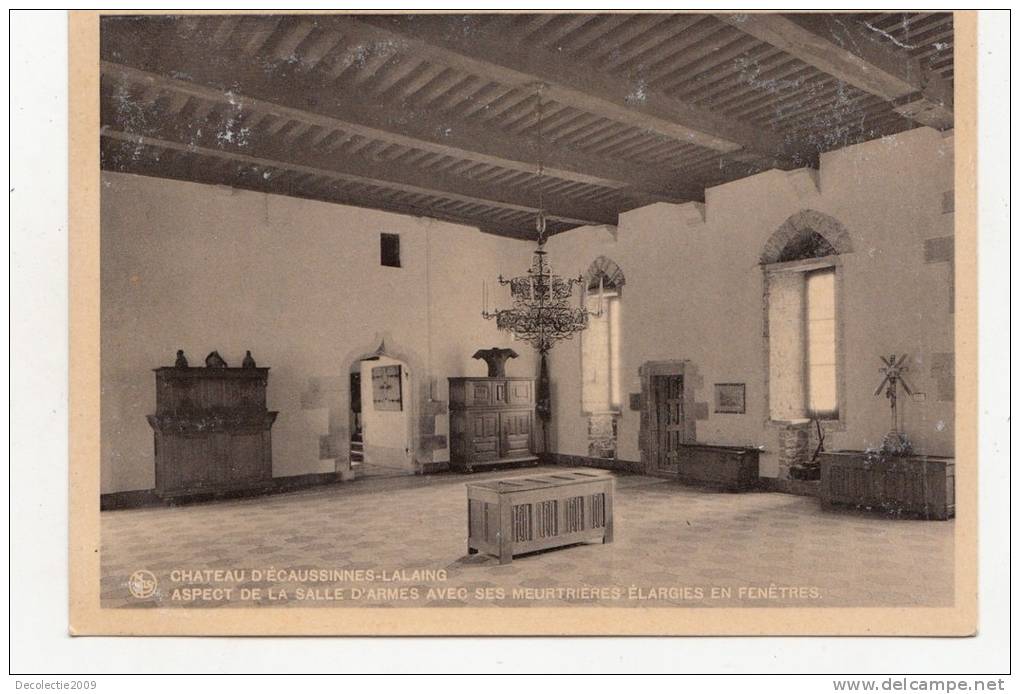 BR19645 Salle D Armes  Chateau D Ecaussinnes Lalaing    2  Scans - Ecaussinnes