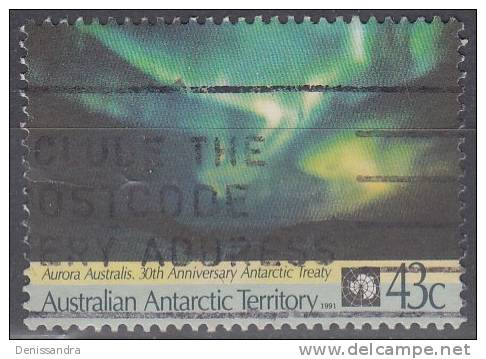 Australian Antarctic Territory 1991 Michel 88 O Cote (2005) 0.80 Euro Aurore Polaire - Oblitérés