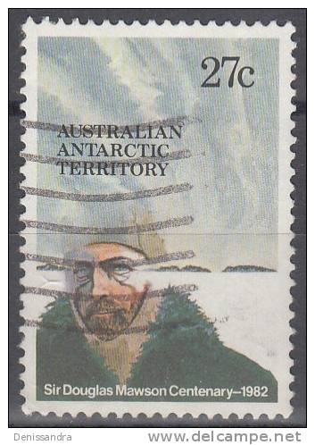 Australian Antarctic Territory 1982 Michel 53 O Cote (2005) 0.20 Euro Douglas Mawson - Oblitérés