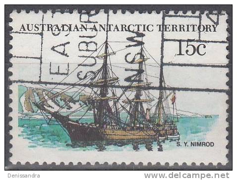 Australian Antarctic Territory 1979 Michel 41 O Cote (2005) 2.00 Euro Bâteau Morning - Usados