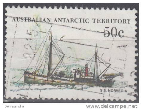 Australian Antarctic Territory 1979 Michel 50 O Cote (2005) 0.60 Euro Bâteau Norvegia - Oblitérés