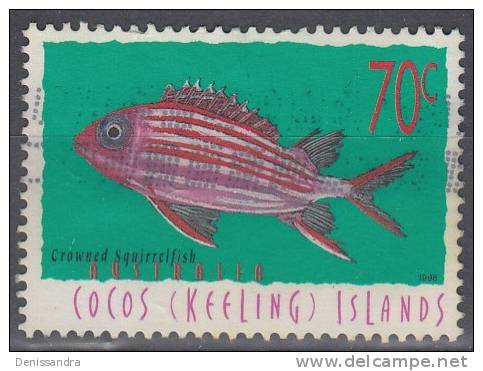 Cocos (Keeling) Islands 1998 Michel 367 O Cote (2005) 1.00 € Poisson Soldat - Kokosinseln (Keeling Islands)