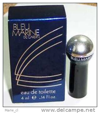 Miniature BLEU MARINE De Cardin - Miniatures Femmes (avec Boite)