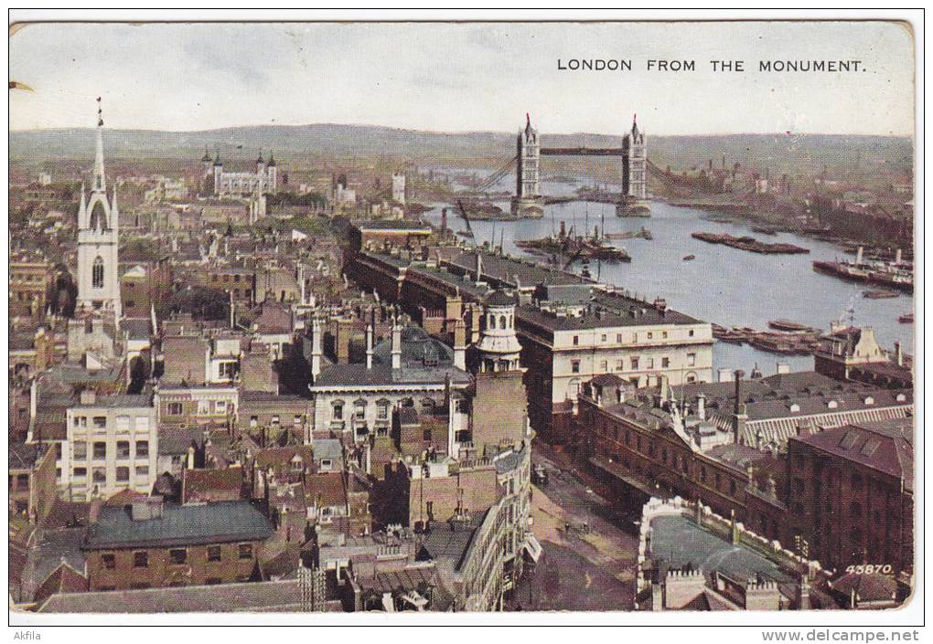 1305. Great Britain, 1949, Postcard - River Thames