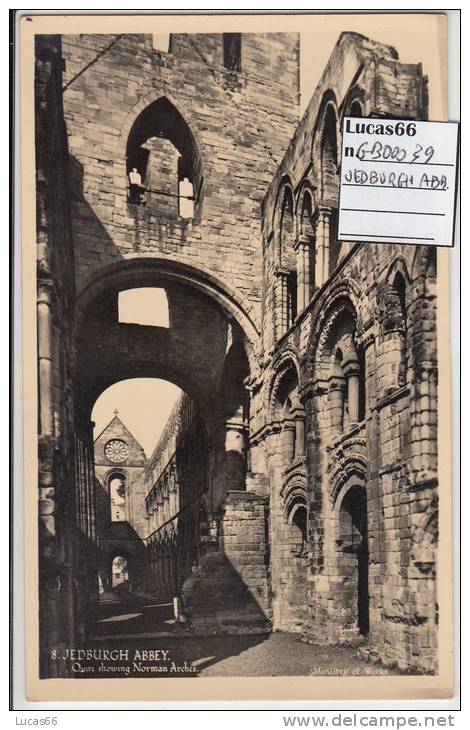 JEDBURG C1940 - JEDBURGH ABBEY / NORMAN ARCHES - GB00039 - Roxburghshire