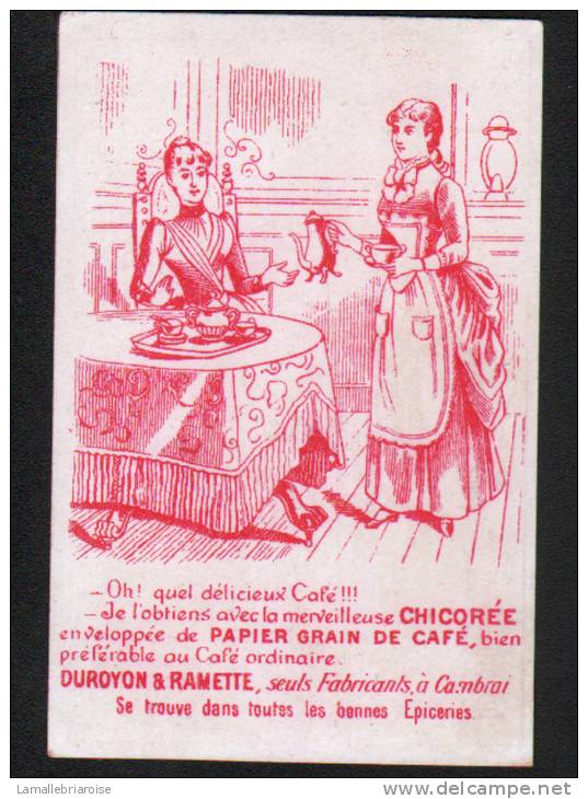 CHROMO - CHOCOLAT DUROYON & RAMETTE CAMBRAI NORD 59 - ENFANTS ET ATTELAGE - Duroyon & Ramette