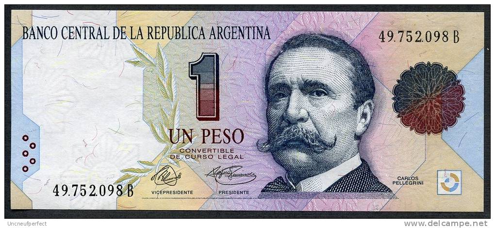 - 1 PESOS - 1993 - Série B (Bottero - B3003) Pick 339a *UNC * - Argentinien