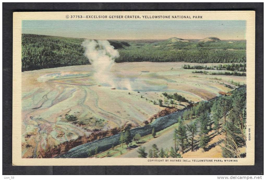 130127 / EXCELSIOR GEYSER CRATER , YELLOWSTONE NATIONAL PARK -  United States Etats-Unis USA - USA National Parks