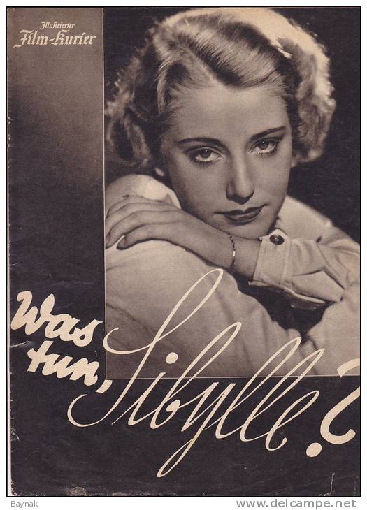 DEUTSCHLAND    -   FILM - KURIER  --  WAS TUN SIBYLLE?  -  MIT  JUTTA FREYBE -  Nr. 2817 - Magazines