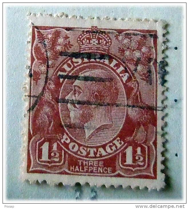 AUSTRALIA--   AUSTRALIA 1  1\2 PENNY  N 3  USATO - Used Stamps