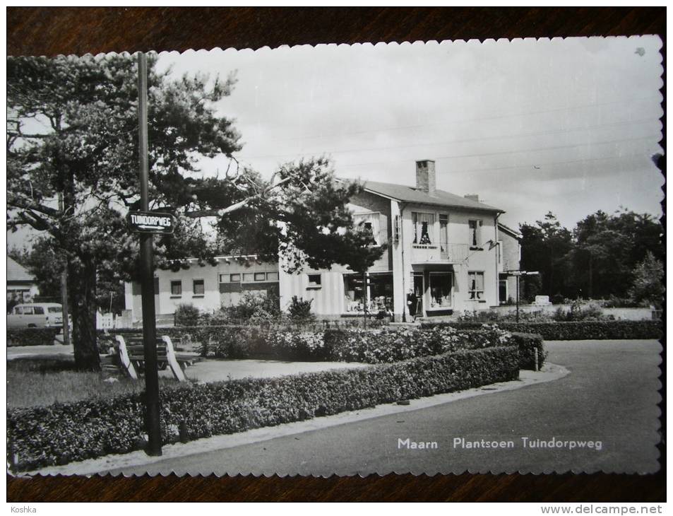 MAARN - Verzonden 1960 - Plantsoen Tuindorpweg - Lot VO 4 - Maarn