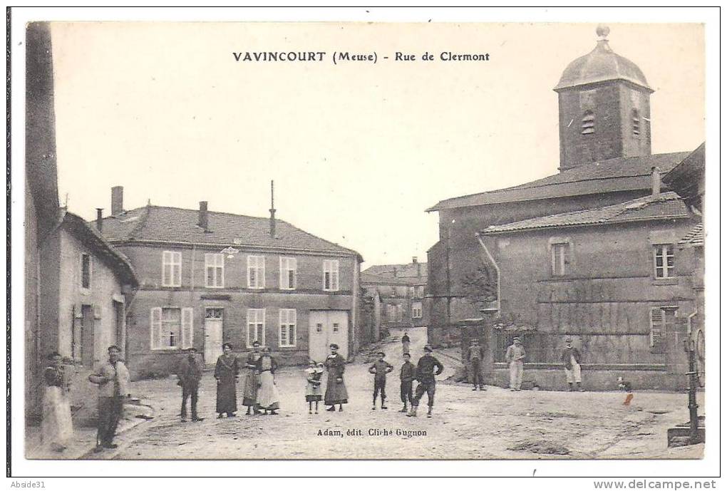 VAVINCOURT - Rue De Clermont - Vavincourt